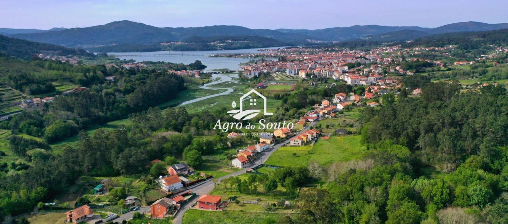 Agro Do Souto, Noia - Villa Completa المظهر الخارجي الصورة